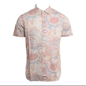 VISSLA Pastel Floral Button Down Shirt